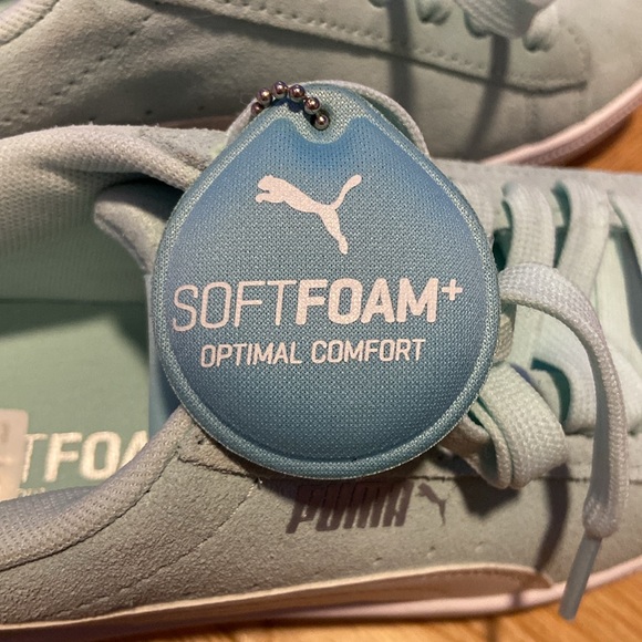 [Brand New] Women’s PUMA Soft Form+ optimal comfort sneakers in mint green - Picture 11 of 12